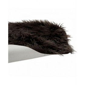 Tappeto DKD Home Decor Marrone Con capelli 60 x 90 x 2 cm