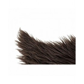 Tappeto DKD Home Decor Marrone Con capelli 60 x 90 x 2 cm