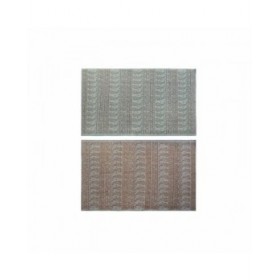 Tappeto DKD Home Decor 120 x 180 x 0,4 cm Azzurro Poliestere Verde Arabo (2 Unità)