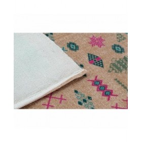 Tappeto DKD Home Decor 160 x 230 x 0,4 cm Poliestere Bianco Ikat Boho (2 Unità)