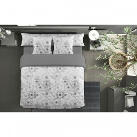 Set di copripiumino Pierre Cardin JEWEL Grigio Ala francese 3 Pezzi