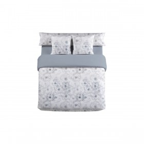 Set di copripiumino Pierre Cardin JEWEL Azzurro Osimano 4 Pezzi