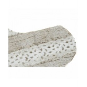 Tappeto DKD Home Decor 160 x 150 x 2 cm Beige Poliestere Con capelli