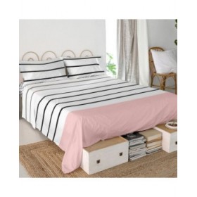 Lenzuolo Superiore HappyFriday Blanc Blush Multicolore 210 x 270 cm