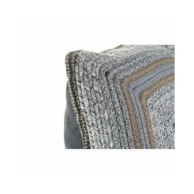 Cuscino DKD Home Decor Naturale Grigio 40 x 10 x 40 cm Boho