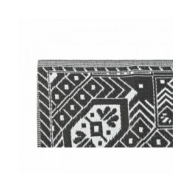 Tappeto DKD Home Decor Bianco Nero Etnico (2 Unità) (120 x 180 cm)