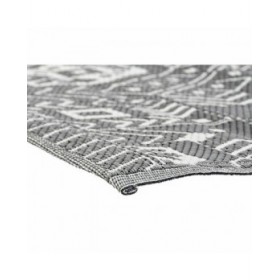 Tappeto DKD Home Decor Bianco Nero Etnico (2 Unità) (120 x 180 cm)