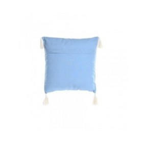 Cuscino DKD Home Decor Azzurro Bianco 40 x 15 x 40 cm