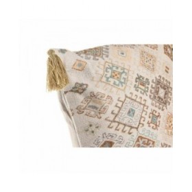 Cuscino DKD Home Decor Beige Rombos 60 x 20 x 60 cm