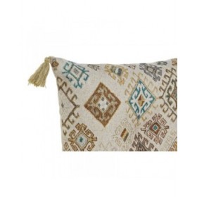 Divano a 2 Piazze DKD Home Decor Giallo Marrone Beige 145 x 76 x 13 cm