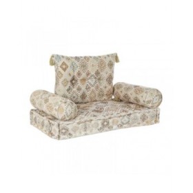 Poltrona da giardino DKD Home Decor Beige 90 x 50 x 55 cm