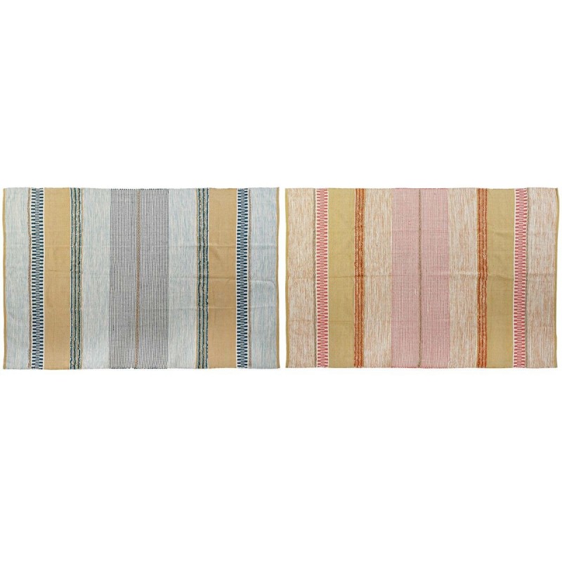 Tappeto DKD Home Decor Poliestere Multicolore Moderno 200 x 290 x 1 cm (2 Unità)