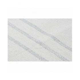 Tappeto DKD Home Decor 120 x 180 x 0,75 cm Grigio Poliestere Bianco Frange Boho (2 Unità)