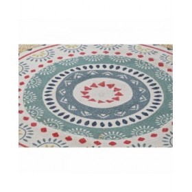 Tappeto DKD Home Decor Marrone Multicolore (150 x 150 x 0,75 cm)