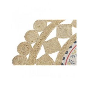 Tappeto DKD Home Decor Marrone Multicolore (200 x 200 x 0,75 cm)