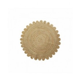 Tappeto DKD Home Decor Marrone (150 x 150 x 0,75 cm)