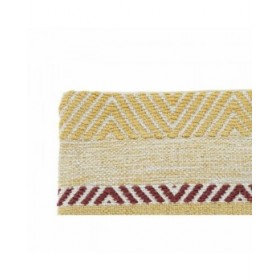 Fodera per cuscino DKD Home Decor Multicolore Frange Boho (60 x 60 x 2 cm)