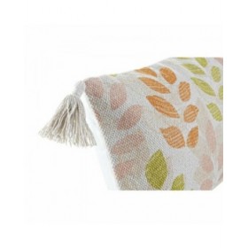 Cuscino DKD Home Decor 60 x 10 x 30 cm Beige Multicolore Fiori