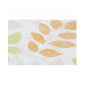 Tappeto DKD Home Decor Beige Multicolore Foglia della pianta (160 x 230 x 1 cm)