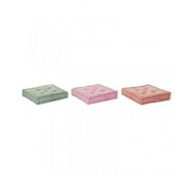 Cuscino DKD Home Decor Da terreno Poliestere (60 x 60 x 13 cm) (3 Unità)