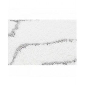Tappeto DKD Home Decor Bianco Grigio Rombos Scandi Ø 9,4 cm 120 x 180 x 3 cm