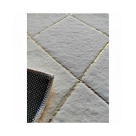Tappeto DKD Home Decor Bianco Rombos Moderno (60 x 240 x 2,2 cm)
