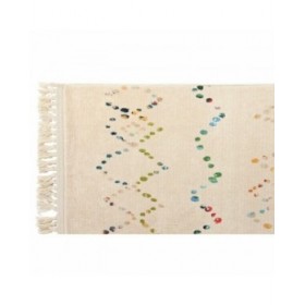 Tappeto DKD Home Decor 60 x 240 x 0,7 cm Poliestere Multicolore Rombos