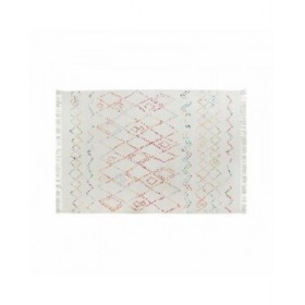 Tappeto DKD Home Decor Bianco Multicolore (120 x 180 x 0,7 cm)