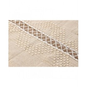 Tappeto DKD Home Decor Marrone Poliestere Cotone (117 x 198 x 0,7 cm)