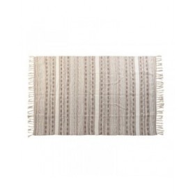 Tappeto DKD Home Decor Frange Boho Poliestere Cotone (160 x 230 cm)
