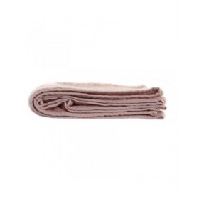 Tappeto da bagno DKD Home Decor 600 gsm Cotone Rosa chiaro (80 x 50 x 1 cm)