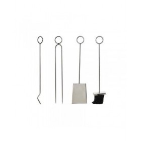 Supporto per Legna DKD Home Decor Acciaio inossidabile (30 x 20 x 60 cm)