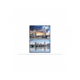 Tela DKD Home Decor 90 x 2,5 x 60 cm 90 x 2.5 x 60 cm Londra Loft (2 Unità)