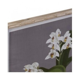 Quadro DKD Home Decor Abete Cristallo 50 x 60 x 2,8 cm 50 x 2,8 x 60 cm Fiori (6 Pezzi)