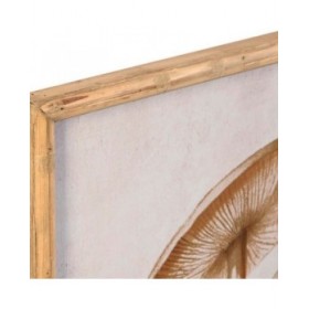 Quadro DKD Home Decor Cristallo 50 x 70 x 2,8 cm 50 x 2,8 x 70 cm Funghi (2 Unità)