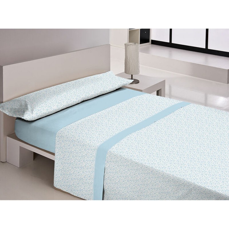 Set di Lenzuola Libela PIRINE GOMERA Azzurro Singolo