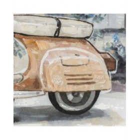 Tela DKD Home Decor Strada Tradizionale 90 x 3,7 x 90 cm 90 x 3,5 x 90 cm (2 Unità)