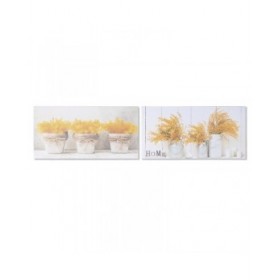 Quadro DKD Home Decor Vaso (60 x 1,8 x 30 cm) (2 Unità)
