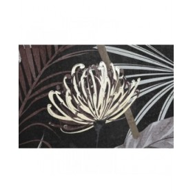 Quadro DKD Home Decor Tropicale Foglia della pianta 83 x 4,5 x 122,5 cm 83 x 4,5 x 123 cm (2 Unità)