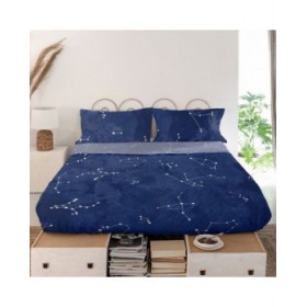 Lenzuolo Superiore HappyFriday Blanc Cosmos Multicolore 240 x 270 cm (Cosmo)
