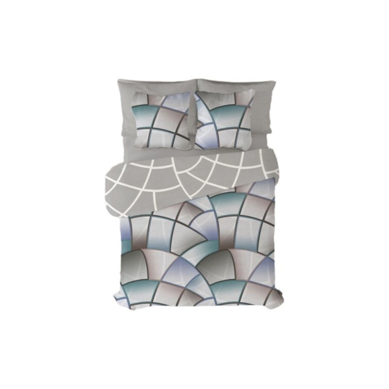 Copripiumino Pierre Cardin Lucas Grigio 144 Fili 150 x 230 cm
