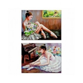 Quadro DKD Home Decor (80 x 3 x 60 cm) (2 Unità)