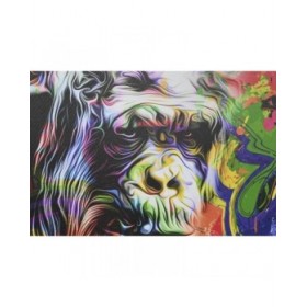 Quadro DKD Home Decor Gorilla Moderno (70 x 1,8 x 50 cm) (3 Unità)