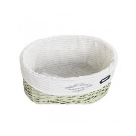 Set di Cesti DKD Home Decor Verde vimini 51 x 37 x 56 cm (5 Pezzi)