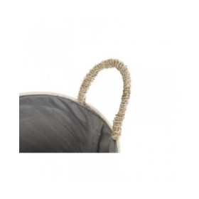 Set di Cestini DKD Home Decor Fibra naturale Pompon 40 x 40 x 35 cm 41 x 37 x 36 cm