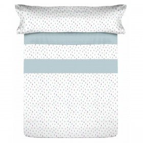 Set di Lenzuola Tejidos Reina Azzurro Matrimoniale