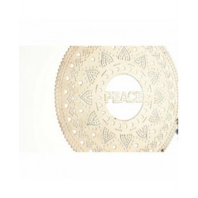 Statua Decorativa DKD Home Decor Dorato Piume 25 x 1 x 77 cm