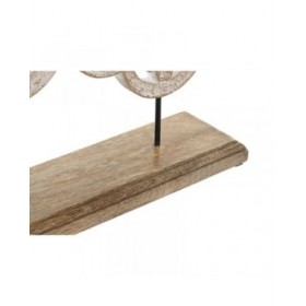Statua Decorativa DKD Home Decor 50 x 9 x 45 cm Bianco