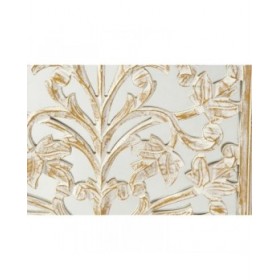 Decorazione da Parete DKD Home Decor 45 x 2 x 89 cm Finitura invecchiata Bianco Romantico