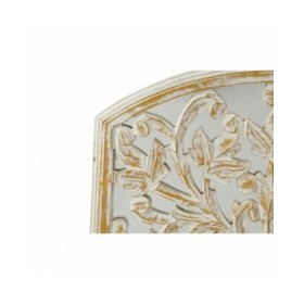 Decorazione da Parete DKD Home Decor 45 x 2 x 89 cm Finitura invecchiata Bianco Romantico